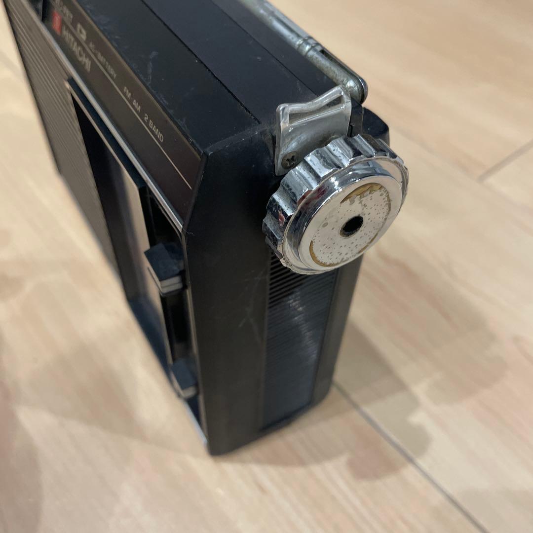 HITACHI KH-993 ラジオ 日立 昭和レトロ 稼働品 - メルカリ