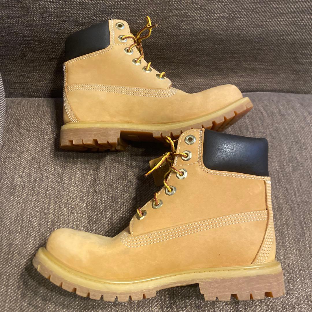 Timberland 6インチ プレミアム ウォータープルーフ 22.5cm