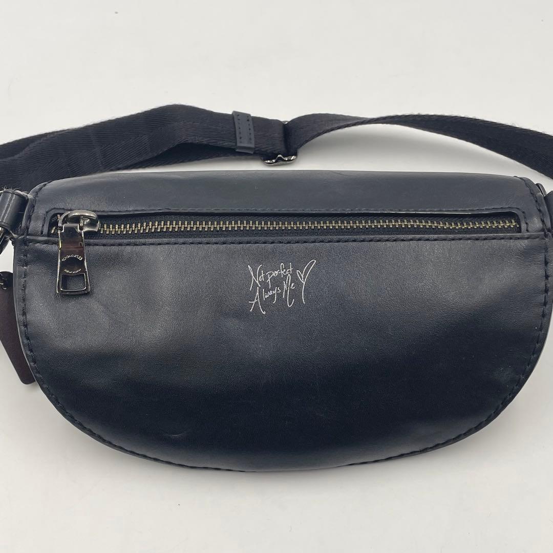 美品】コーチ ボディバッグ ウィズバニー セレーナゴメス 限定