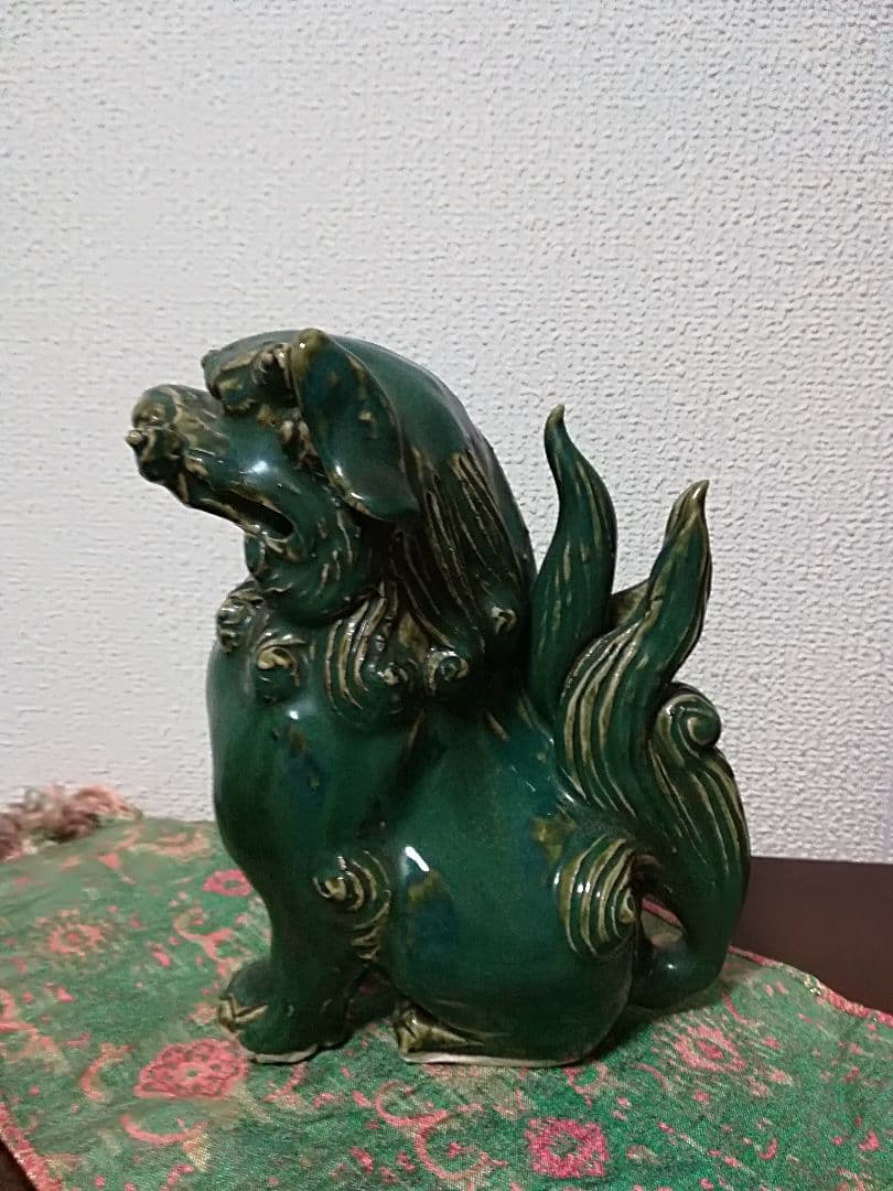 ⭐絶品 レア物 遺品少数 琉球陶芸の重鎮 小橋川永昌造 シーサー 置物 骨董