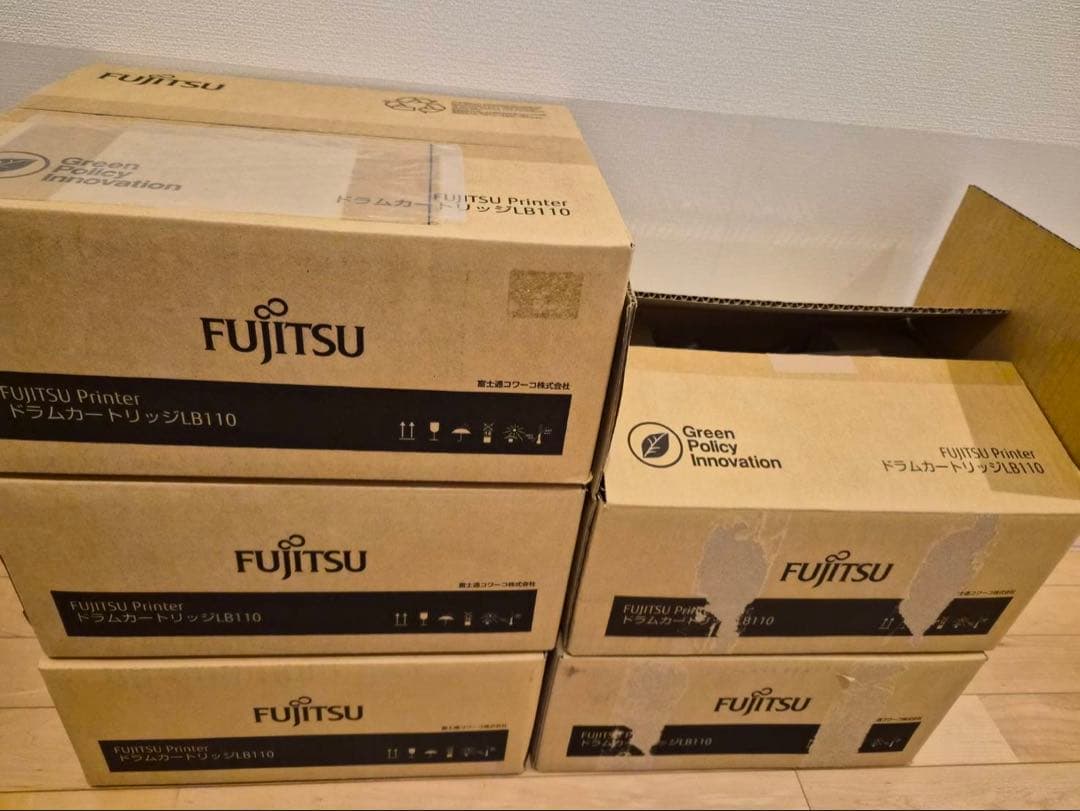 FUJITSU ドラムカートリッジ LB110 5個セット Amazon | ドラムカートリッジLB110 | 富士通 | トナーカートリッジ 通販