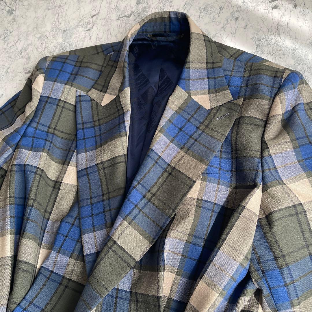 極美品 ヴィヴィアンウエストウッドマン チェックスーツ セットアップ