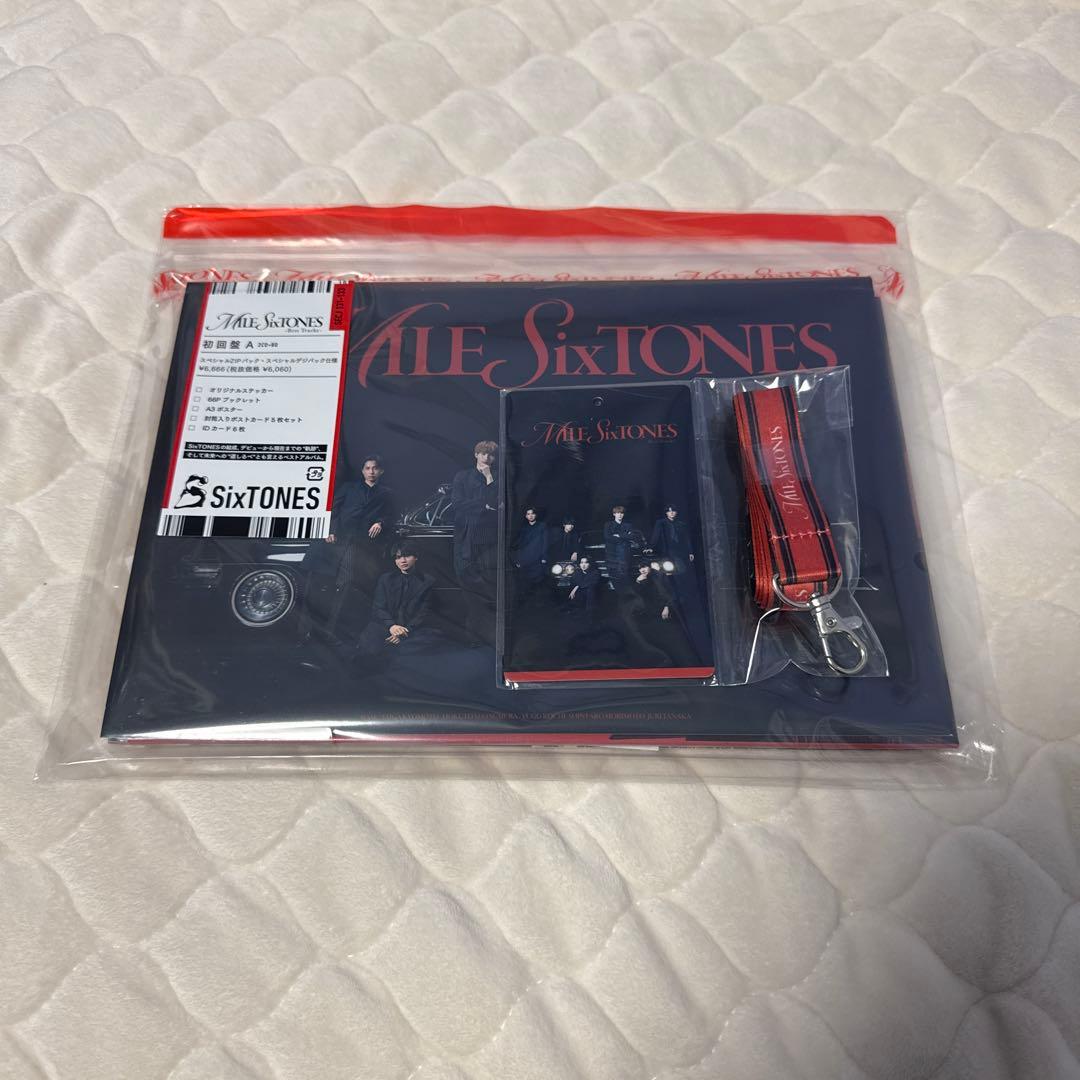 初回限定版A/特典全て】MILESixTONES 初回盤A Blu-ray - メルカリ