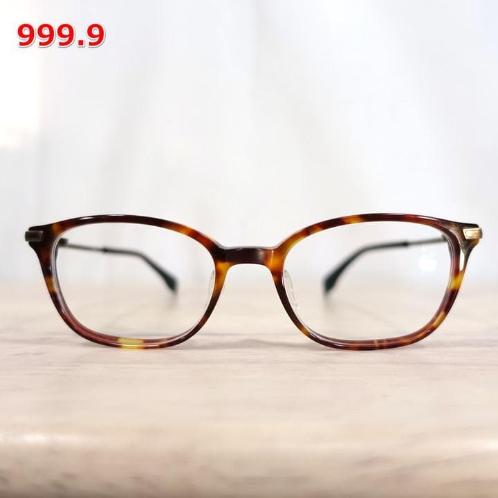 ☆良品☆999.9 NPM-15 ウェリントン型メガネ フォーナインズ - メルカリ