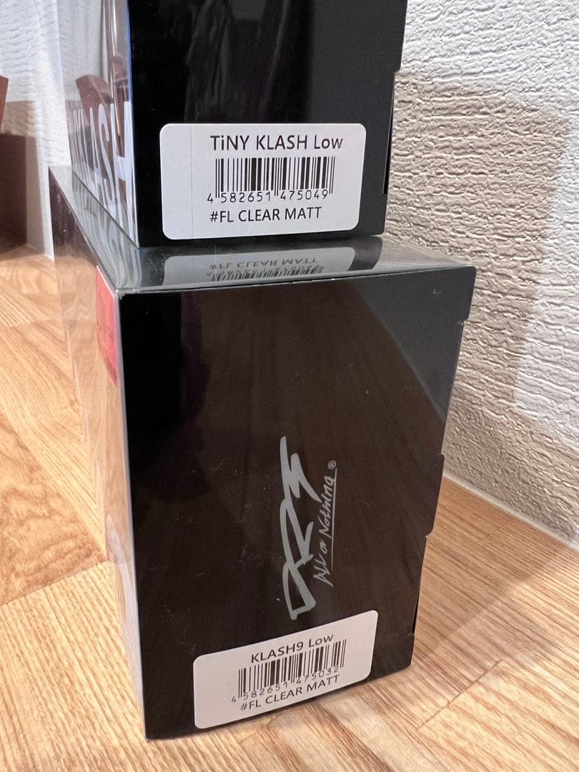 新品未開封】タイニークラッシュ& クラッシュ9 Low FLクリアマット