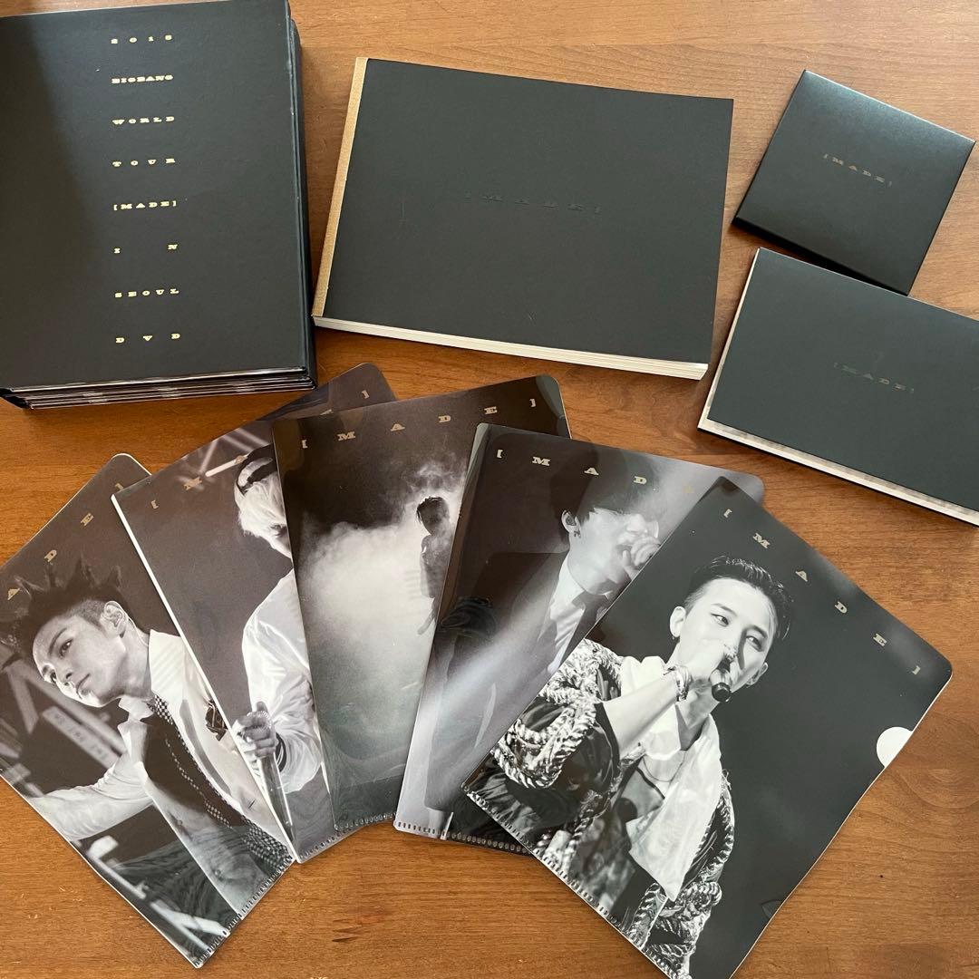 2016 BIGBANG WORLD TOUR MADE DVD クリアファイル DVD BIGBANG WORLD