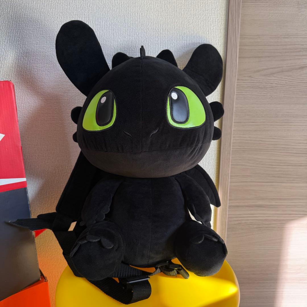 一生友子さん着用 ヒックとドラゴン ぬいぐるみ リュックサック - メルカリ