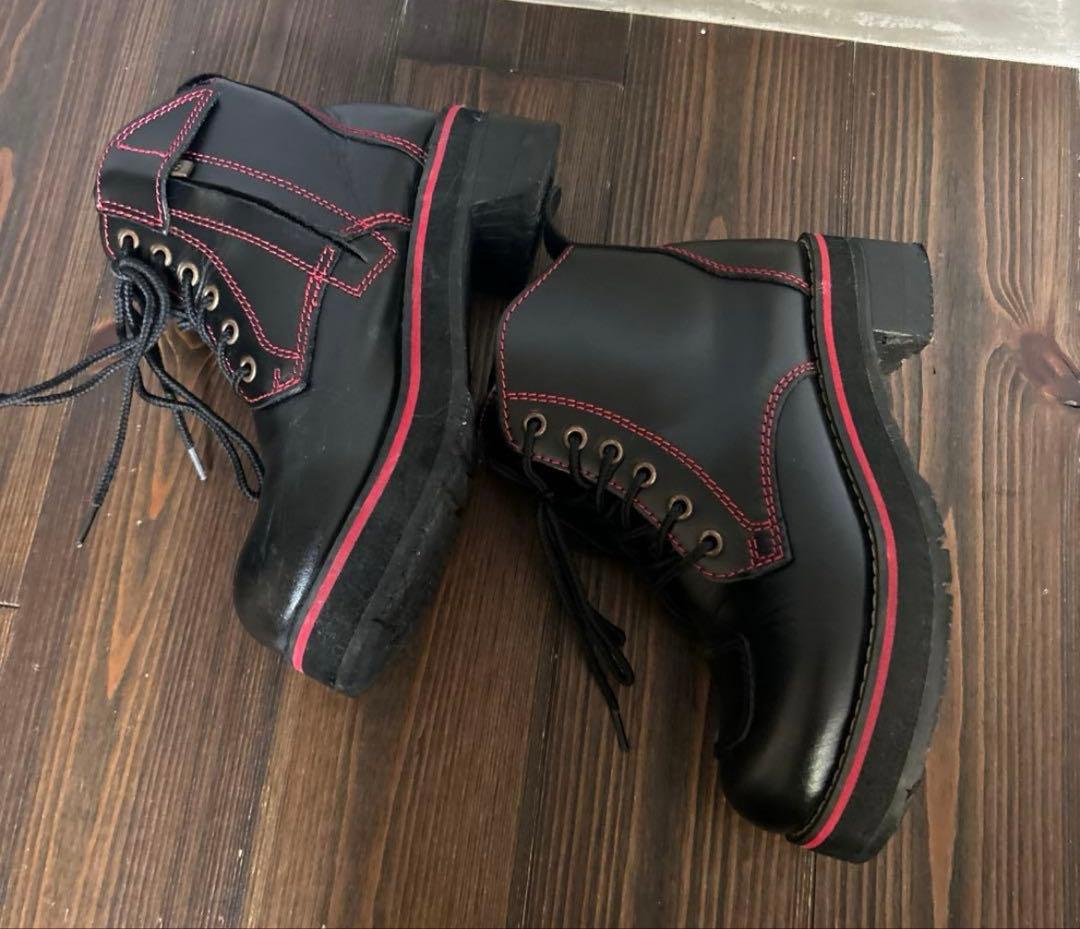 m WILDWING 厚底ブーツ WWM-0003ATU 22.5cm