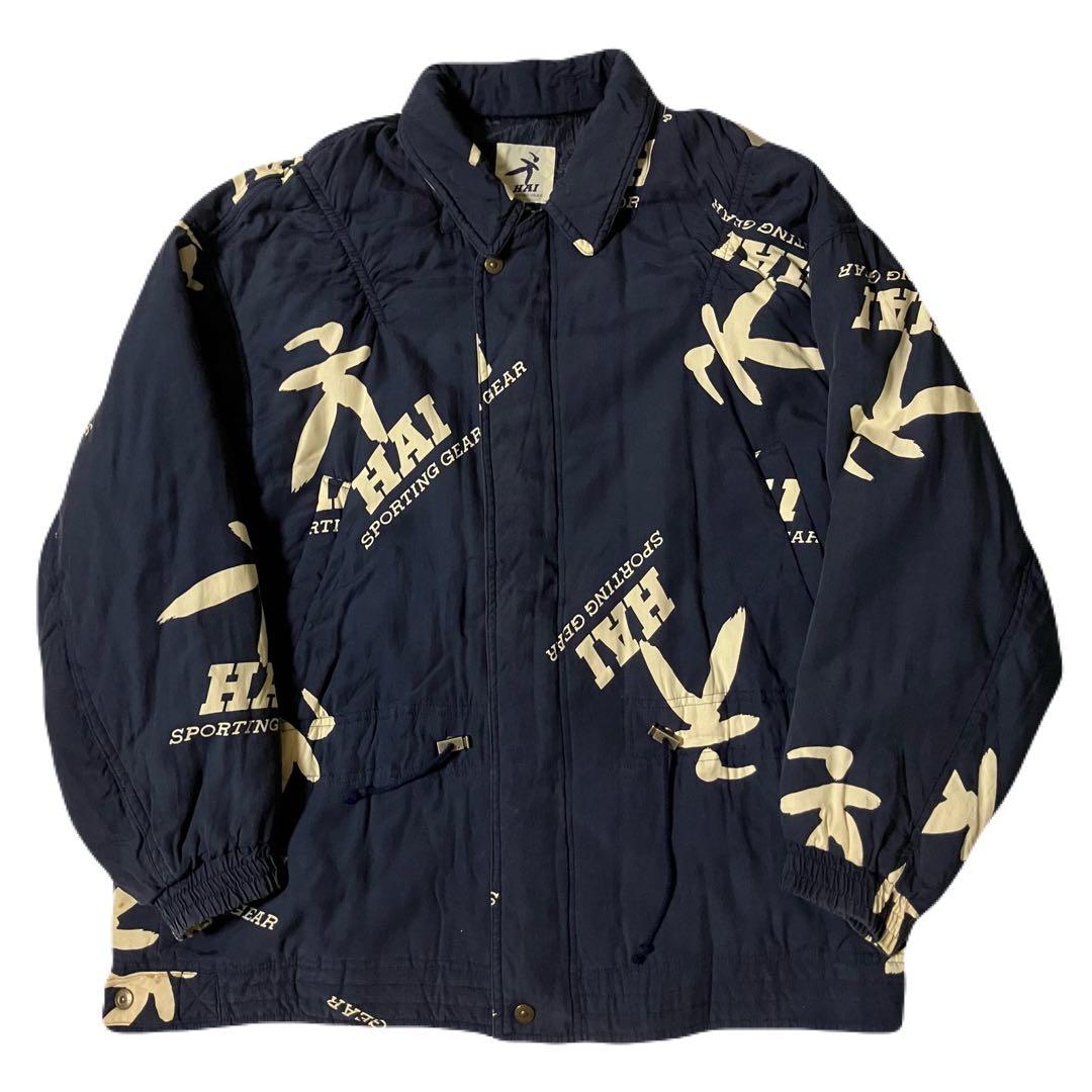 HAI SPORTING GEAR 中綿ブルゾン 総柄 イッセイミヤケ - メルカリ