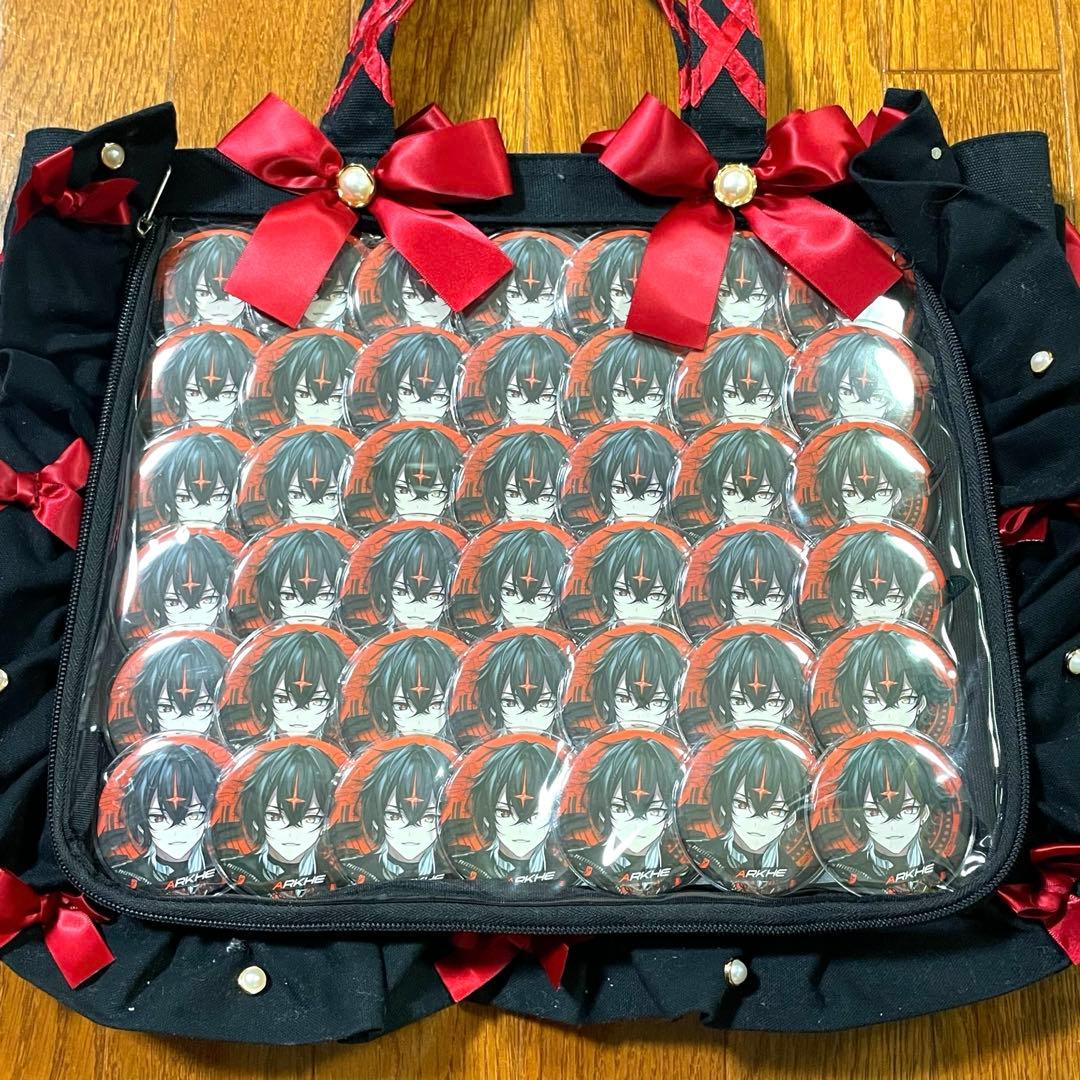 クロノヴァ アルケー 缶バッジ ＆ ザッカマート A4痛バッグ セット