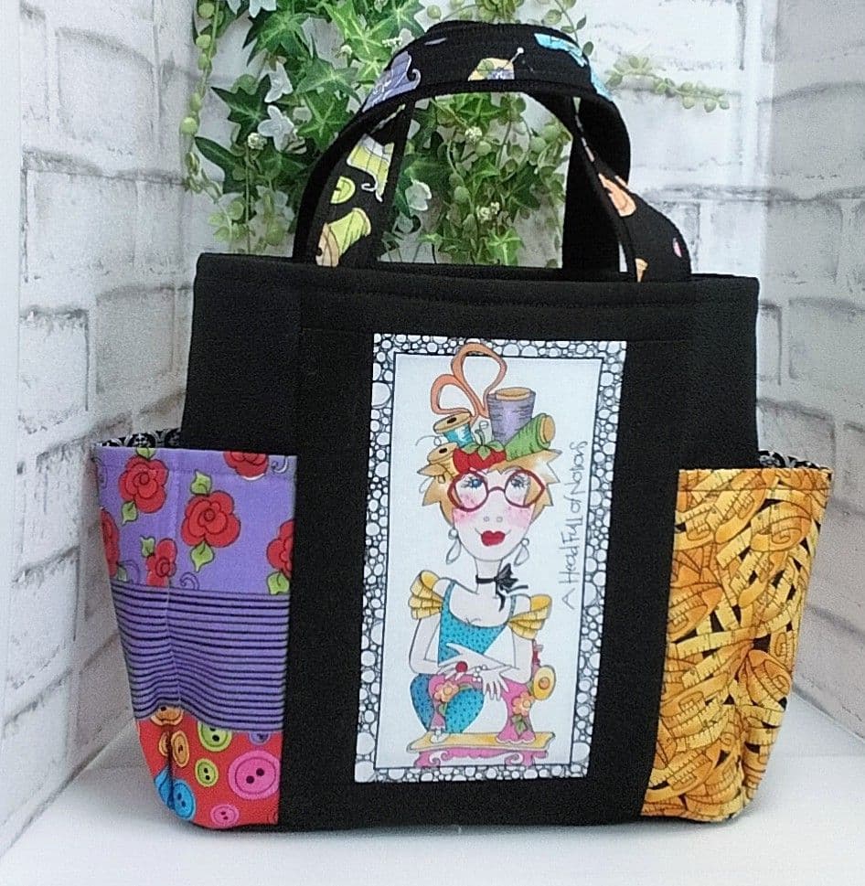 ロラライハリス❣️サイドポケット付きトートバッグD - メルカリ