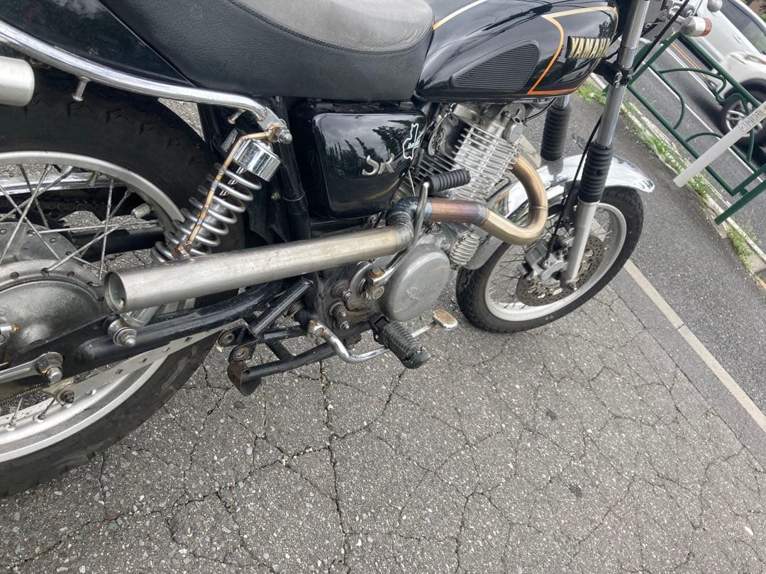 sr400 アップマフラーワンオフ チョッパー vmx モトクロス ヤマハ