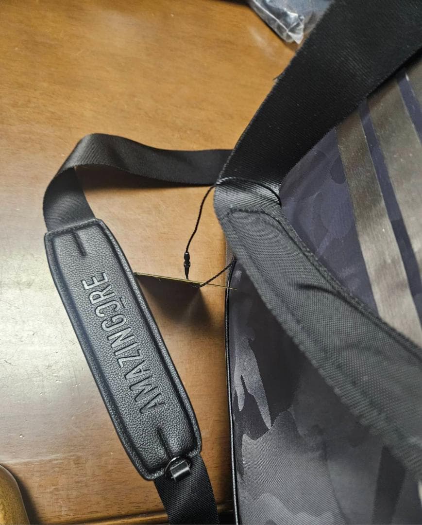 平野公平様専用【新品GOLFボストンバックAMANI 迷彩柄 大型ダッフル