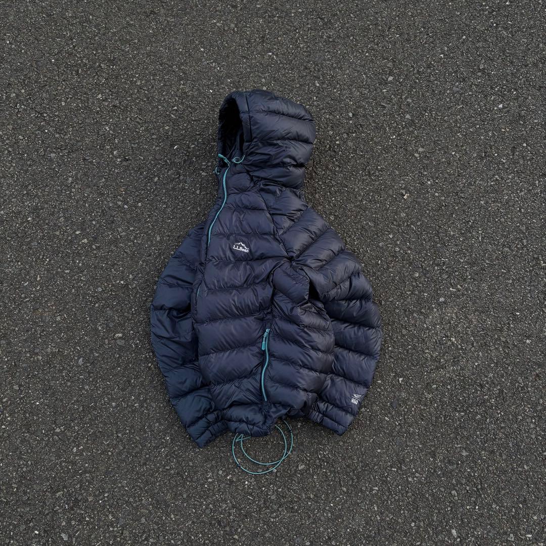 【^_−☆！】L.L.Bean ダウンジャケット　ダークネイビー　美品