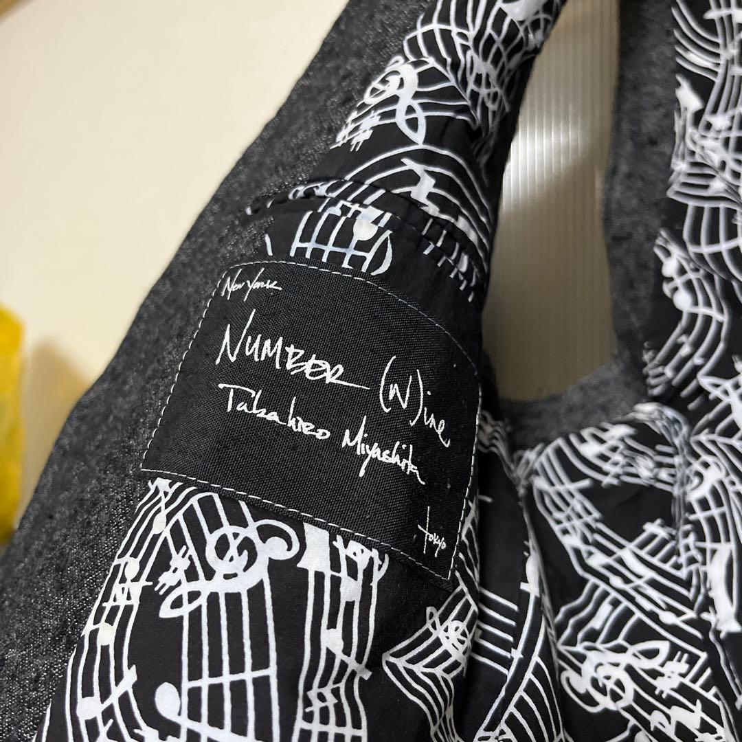 07SS NUMBER (N)INE ナンバーナイン 音符柄ベスト 2 - メルカリ