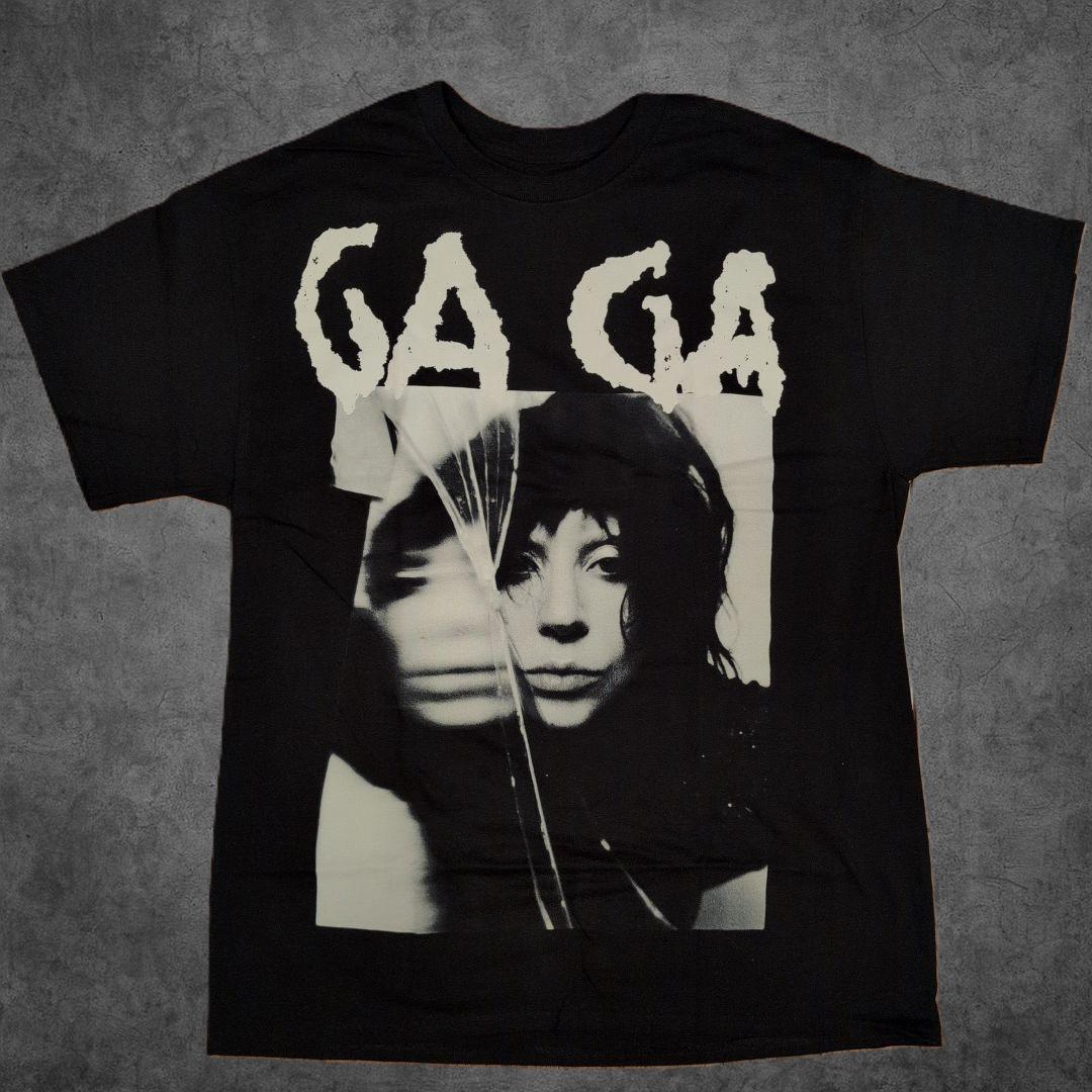 Lサイズ｜Lady Gaga Tシャツ 黒 MAYHEM 限定マーチ - メルカリ