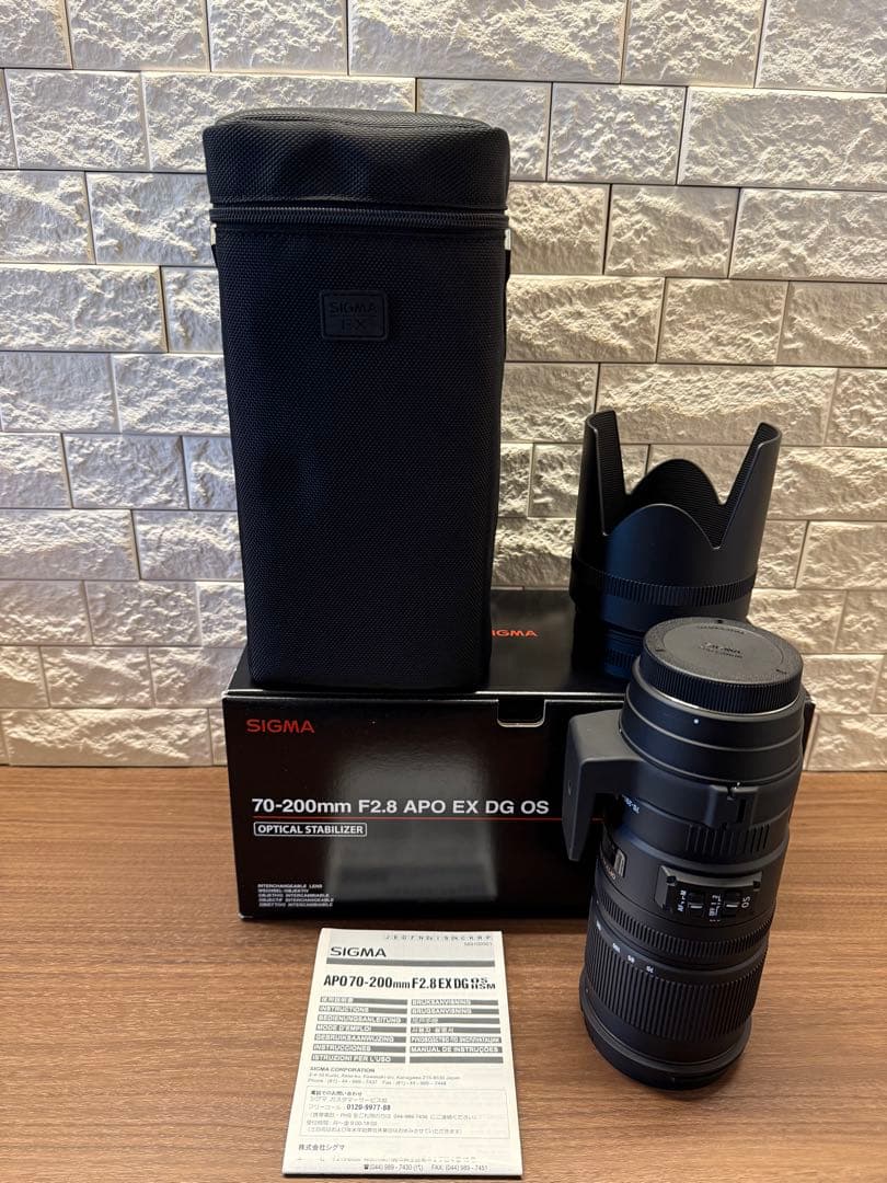 極美品！SIGMA 70-200mm F2.8 APO EX DG OS HSM Amazon.com : Sigma 70-200mm f/2.8 APO EX DG HSM OS FLD Large