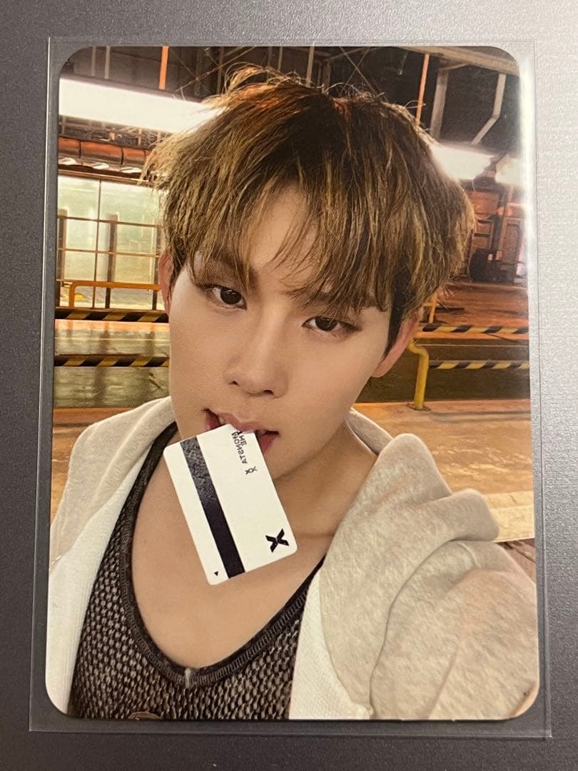 ジュホン MINSTA X THE X サノク リリイベ 駐車券トレカ - メルカリ