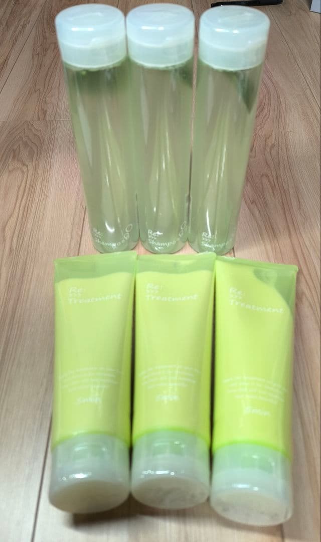 アジュバン　Re: トリートメント　３個　& 　シャンプー　３個 セット Re: アジュバン リ エミサリー シャンプー 300ml ＆ リ エミサリー