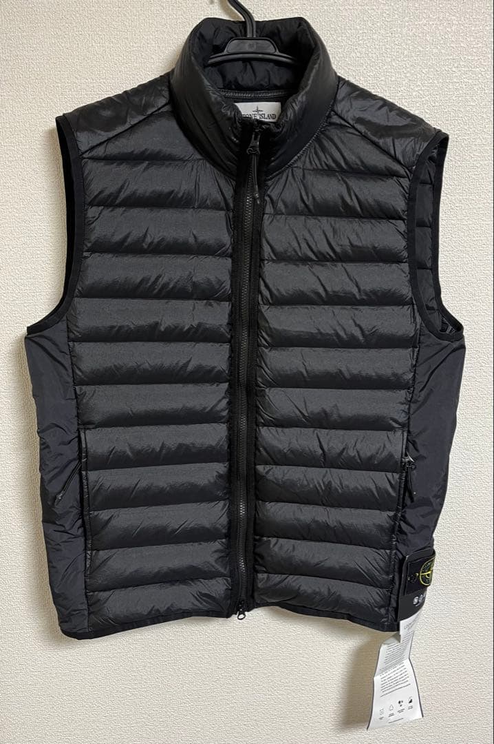 stone GARMENT DYED DOWN ダウンベスト 黒 L 7ZF5bjVdwckz.jpg?width=768
