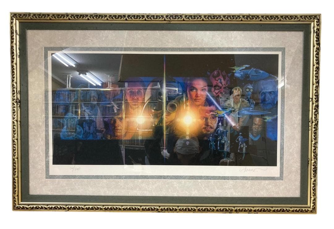 ☆証明書・直筆サイン入り☆ ドゥルー ストゥルーザン絵画 スター