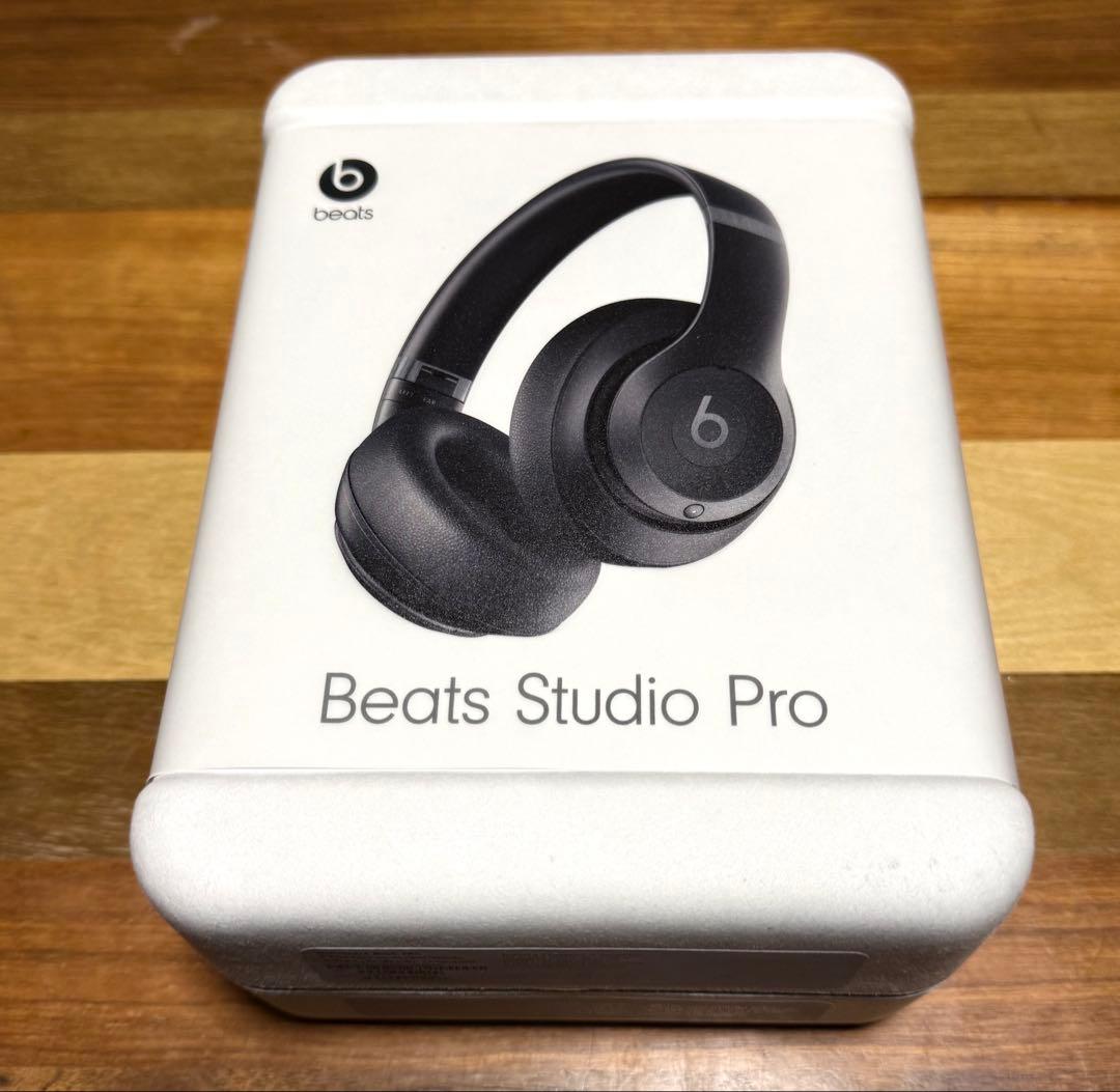 Beats Studio Pro ブラック 一度だけ使用 美品 Beats Studio Pro Wireless Noise Cancelling Over the Ear Headphones