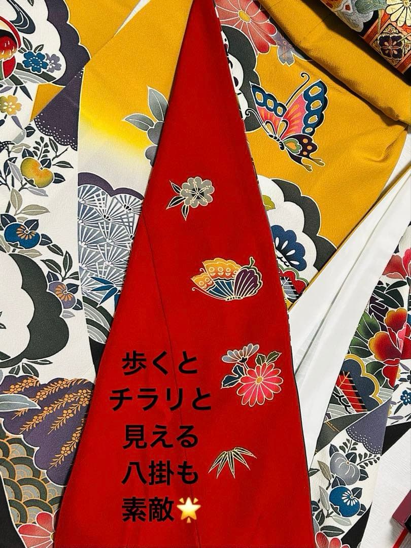 新品 最高級本振袖 京紅型巨匠宮崎良次先生作品 振袖用高級唐織袋帯