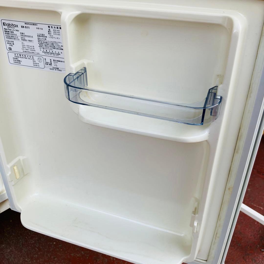 吉井電気 Elabitax ER-511 46L 1ドア 電気冷蔵庫 2009年 - メルカリ