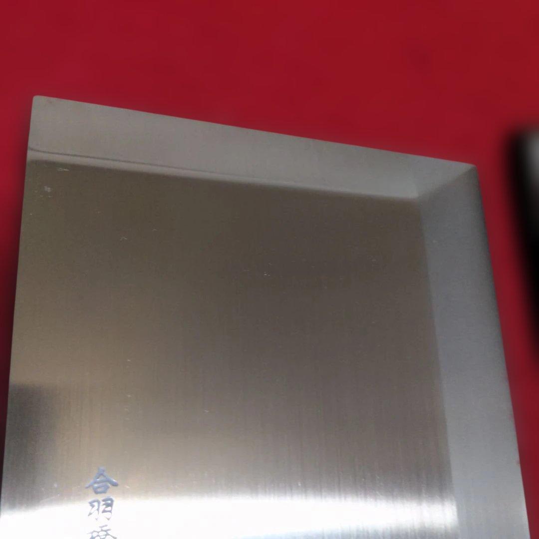 ヨ*ー様 合羽橋　鍔屋つば屋　モリブデン鋼 そば切り包丁　28.5cm