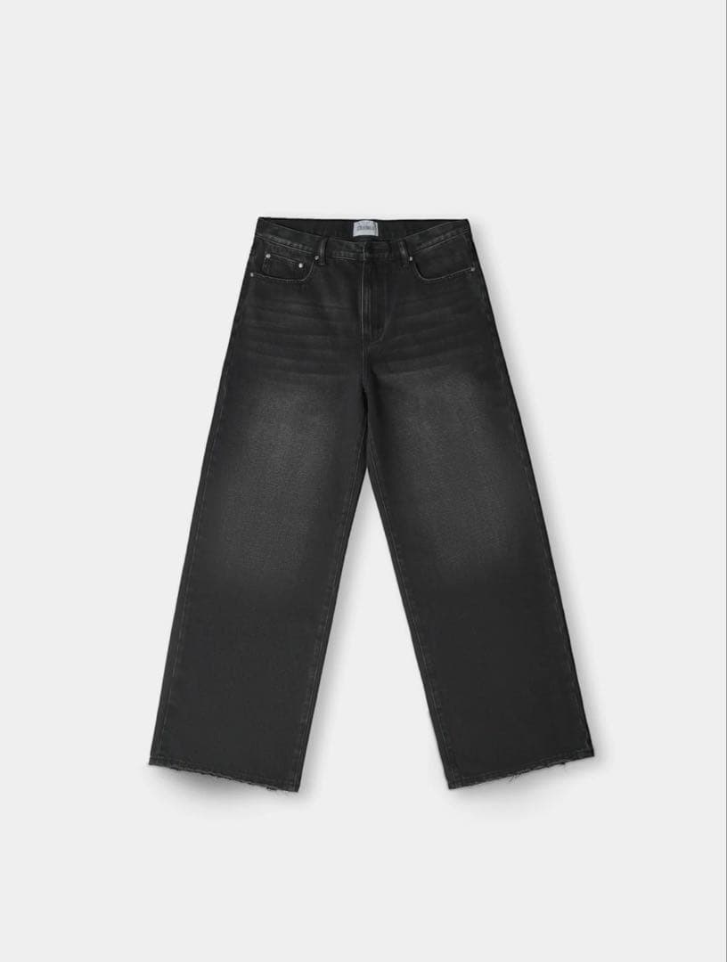 IDEAWAM デニム　黒　L OUROBOROS WASHED DENIM – IDEASWAM