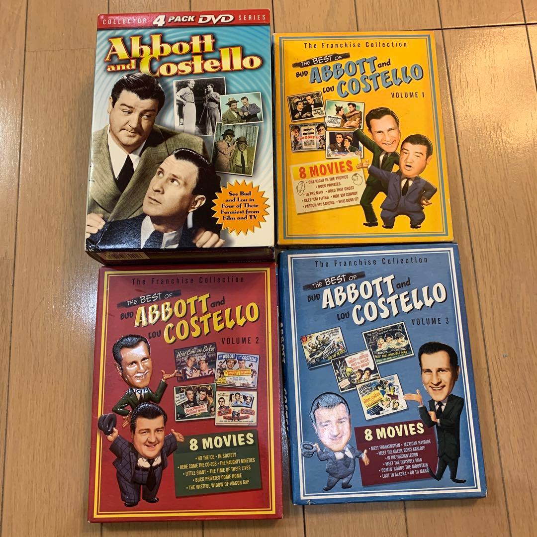 Abbott & Costello アボットとコステロDVD セット　まとめ売り Amazon.com: Abbott & Costello: The Complete Universal Pictures