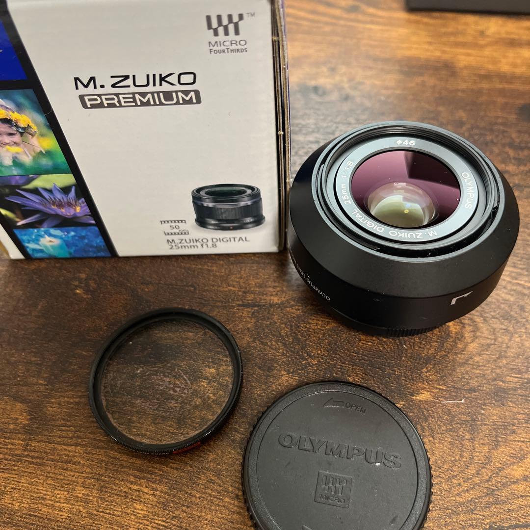 レンズ(単焦点) OLYMPUS M.Zuiko Digital 25mm f/1.8 カメラレンズ 25mm F1.8 M.ZUIKO DIGITAL（ズイコーデジタル