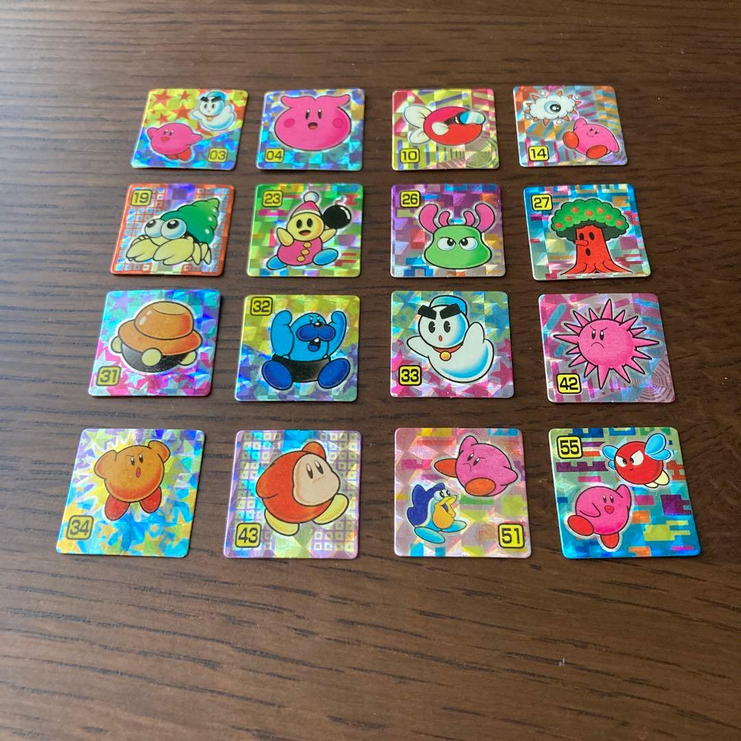 まとめ売り】カービィ ブロックボール ブロスカード 16枚 - メルカリ