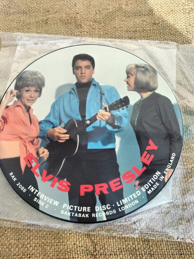 エルビス プレスリー ピクチャーディスク レコード LP 記念切手 - メルカリ