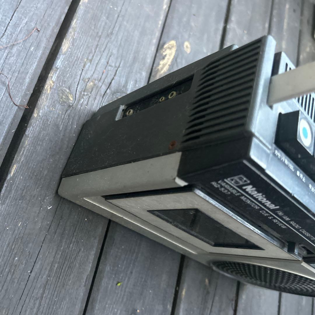 National RQ-542 FM/AMラジオ カセットレコーダージャンク品！ - メルカリ