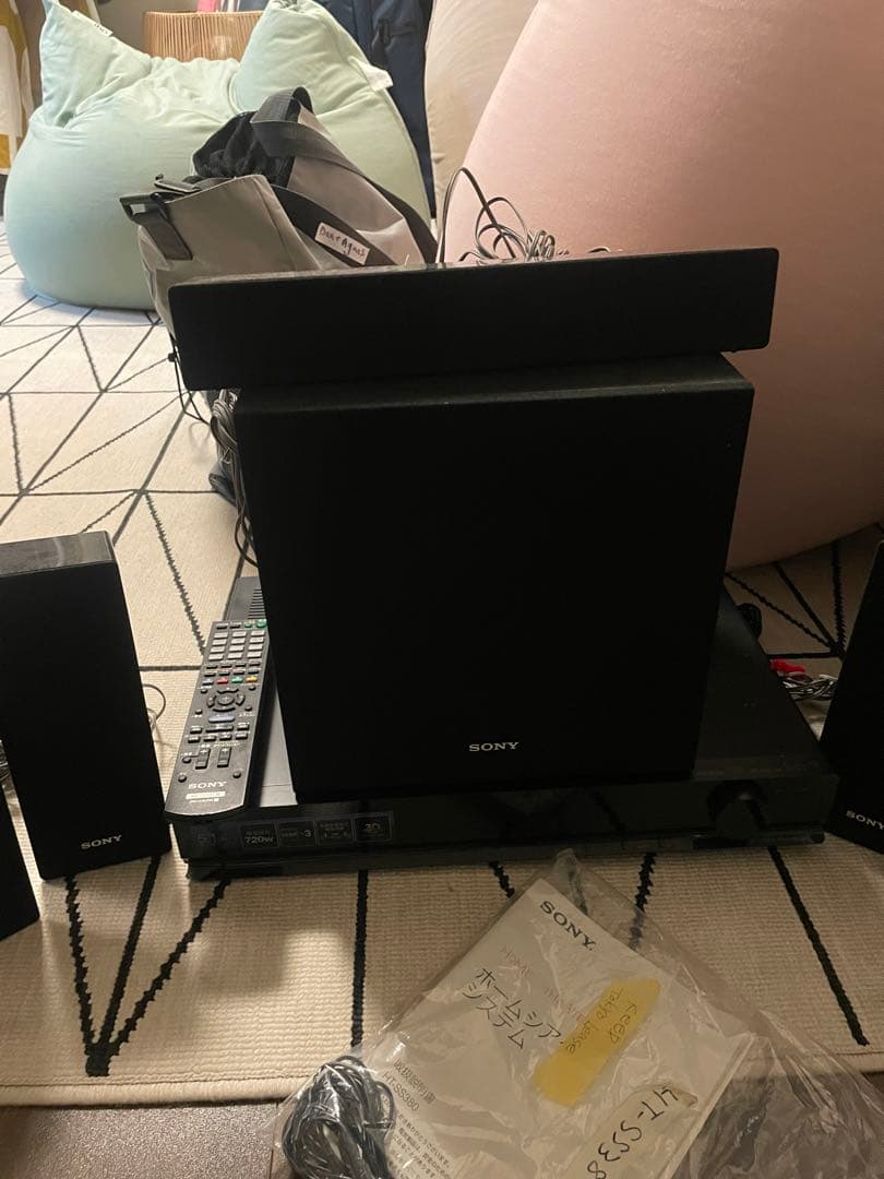 【K】SONY 5.1ch ホームシアターシステム STR-KS380