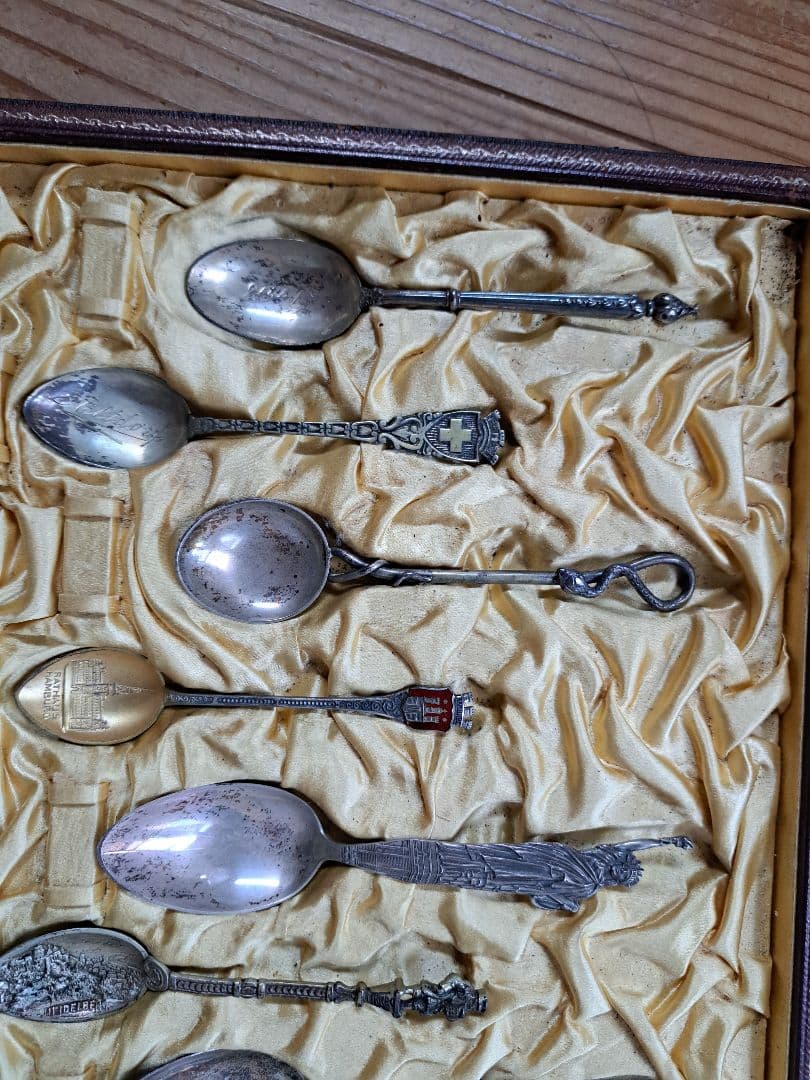 アンティークスプーンセット 14本