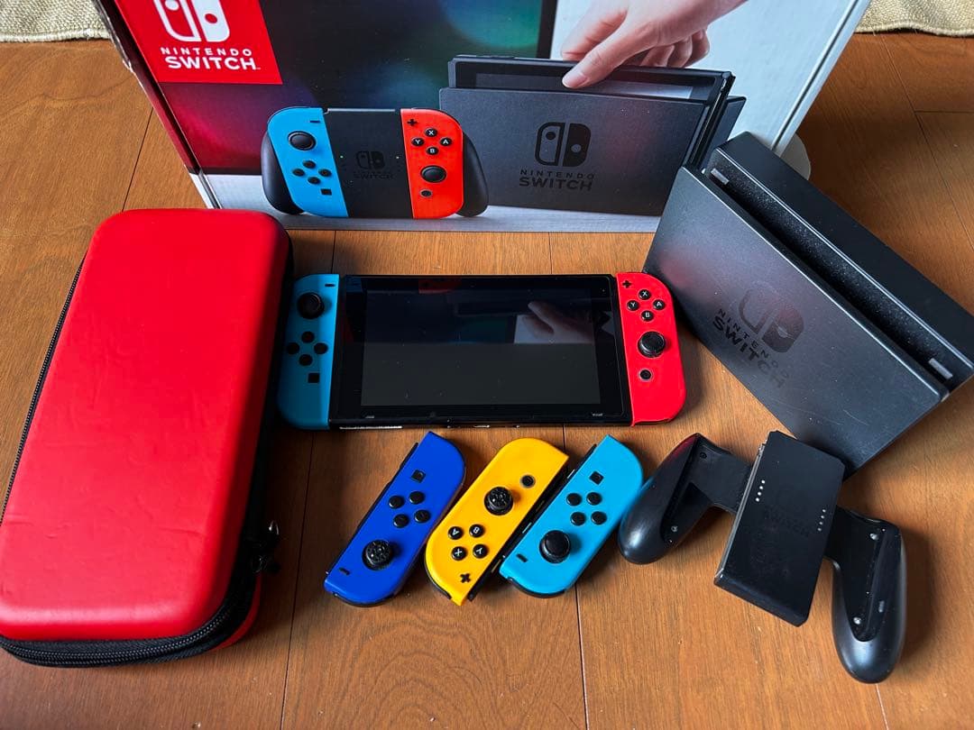 Nintendo Switch 本体 箱付き - メルカリ