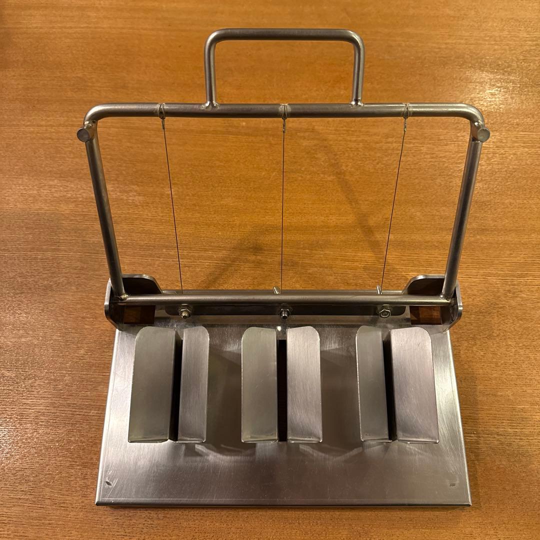 リザードン様専用18-8 縦割三連エッグカッター 3連玉子カッター 縦割