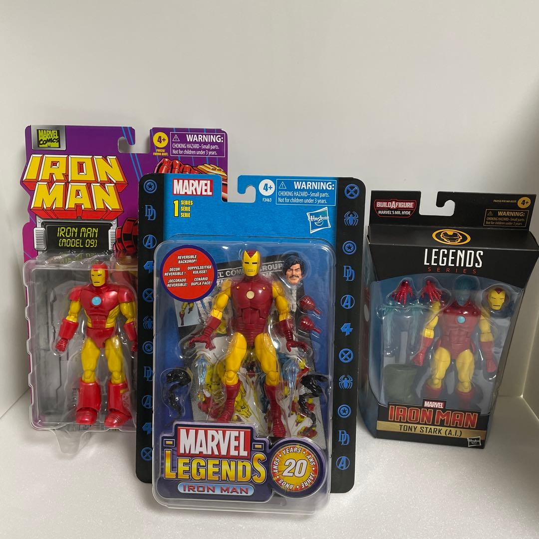 新品未開封 マーベルレジェンド アイアンマン 3セット ハズブロ - メルカリ