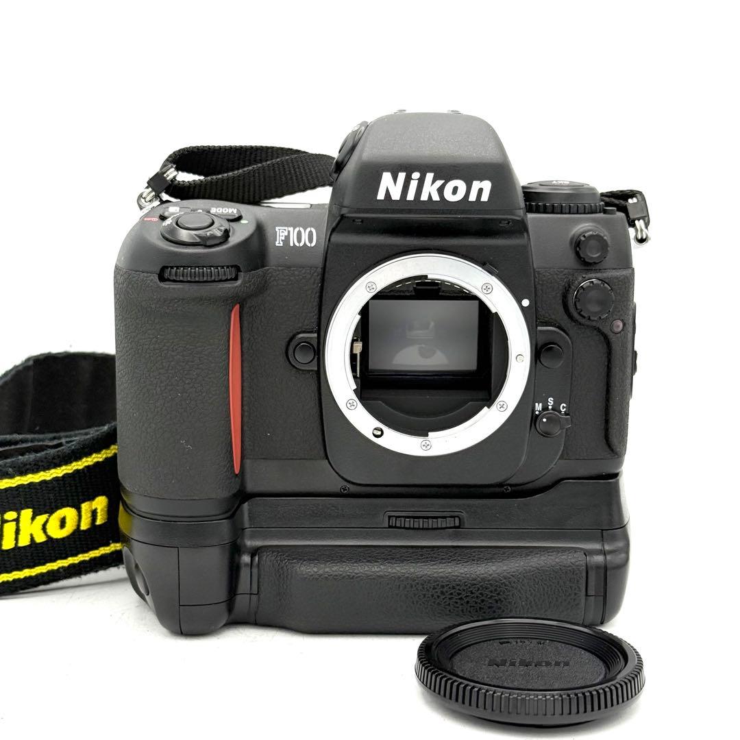 完動品】Nikon F100 + MB-15 フィルム 一眼レフ 動作確認済み - メルカリ