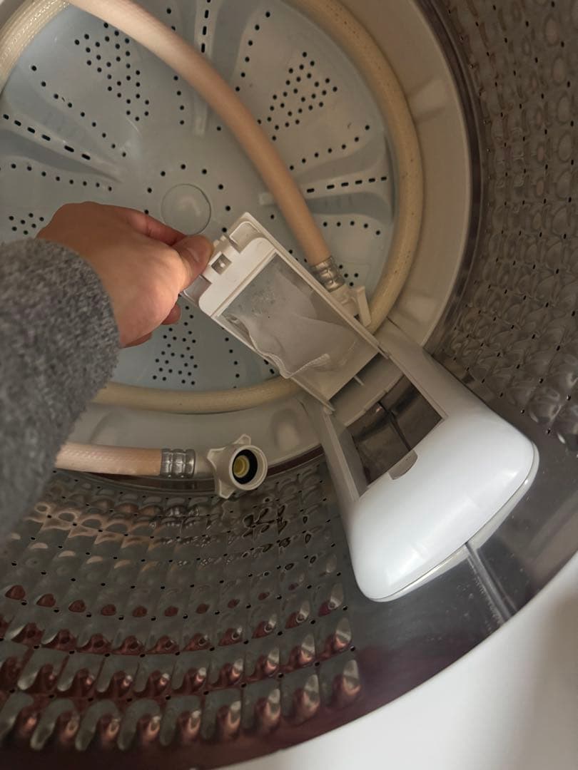 全国送料無料　AQUA 洗濯機 AQW-S4PBK(P) 4.5kg 2024