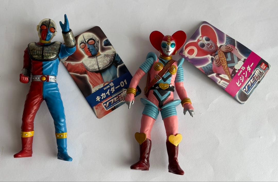 ソフビ魂 キカイダー01 ビジンダー 2種セット Amazon.co.jp: TAMASHII NATIONS ソフビ魂 ビジンダー : おもちゃ