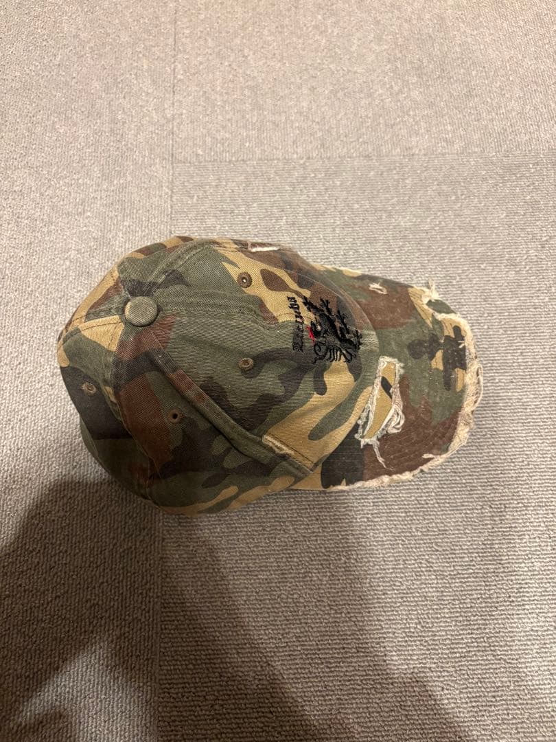 ALEXANDER DIGENOVA 25SS 迷彩 カモ cap ダメージ加工
