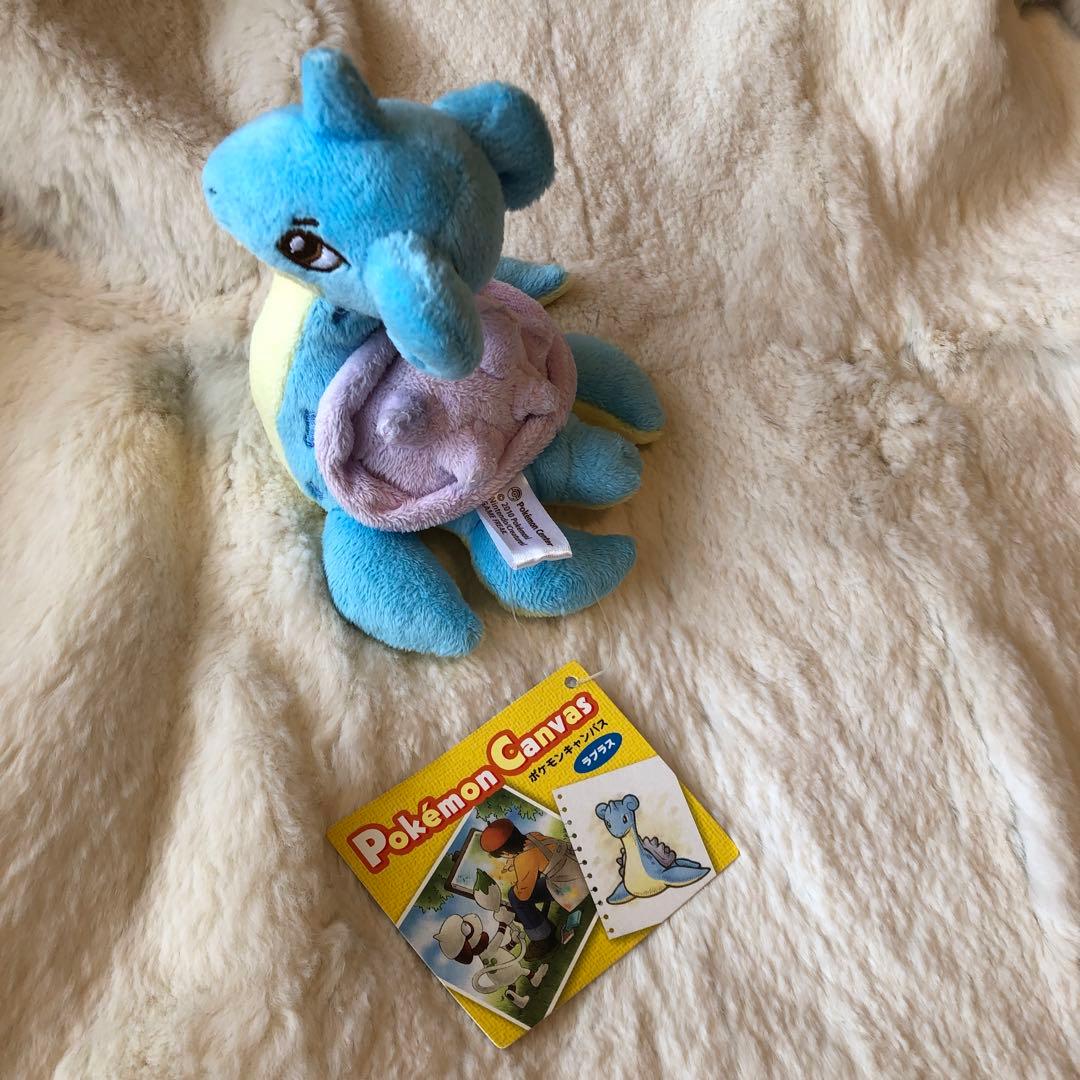 ポケモンセンター　ラプラス　キャンバス　ぬいぐるみ　2010年製 ポケモン ラプラス ぬいぐるみ ポケモンセンター - メルカリ