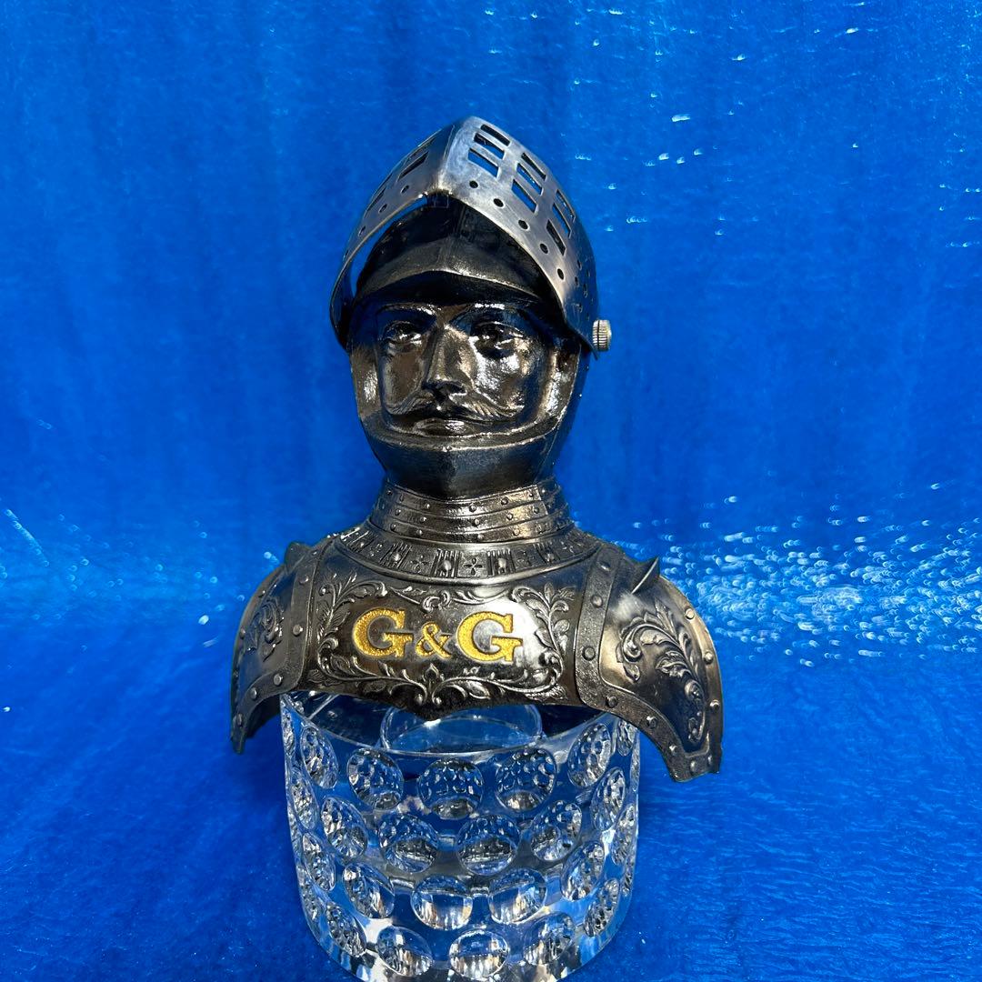 NIKKA ニッカウイスキー ボトルカバー シルバー 騎士 鎧 甲冑 - メルカリ