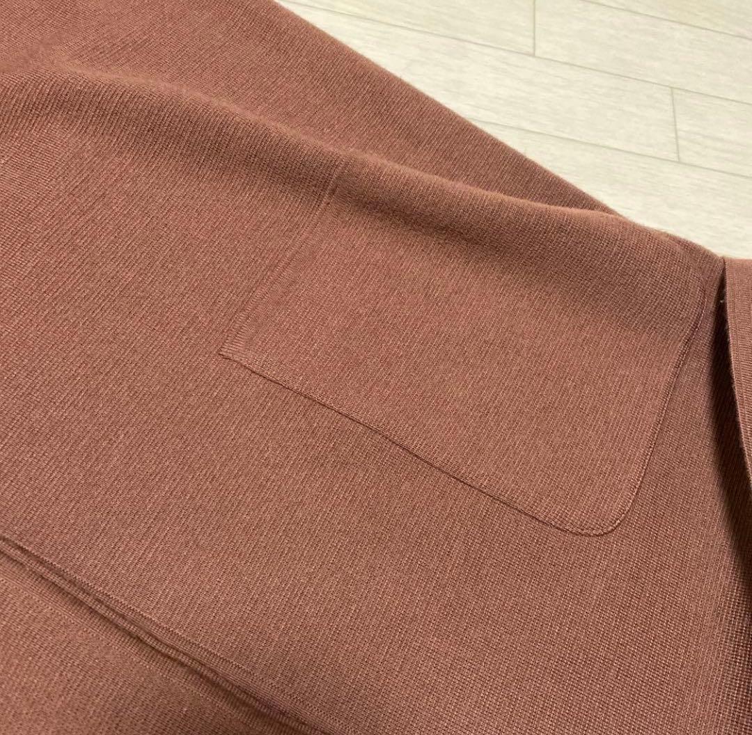 大きいサイズMax Mara オーバーサイズカーディガン/ウール100