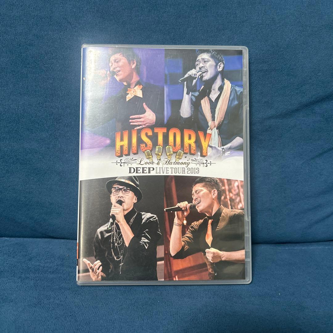 HISTORY DEEPLIVE TOUR 2013 DVD - メルカリ