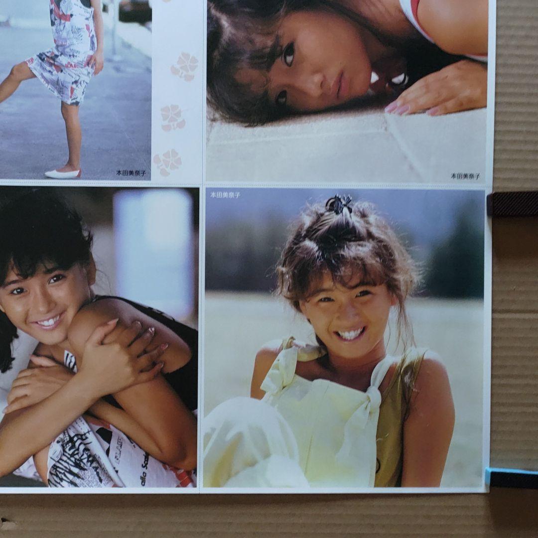 本田美奈子／新品 店頭ポスター POP 80年代当時物店舗用 アイドル 送料