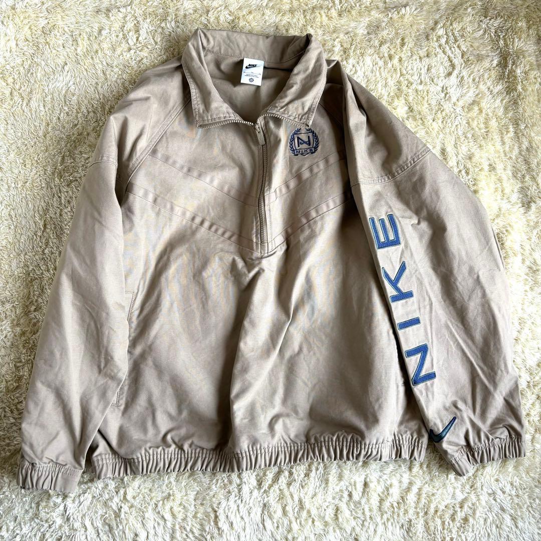 極美品 NIKE ナイキ ハーフジップ キャンバスジャケット XL 岡田将生
